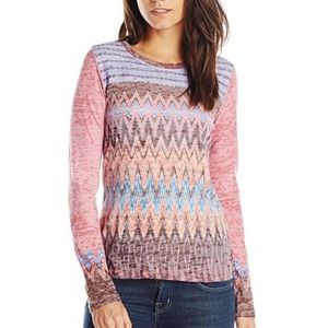 Prana Long Sleeve Print Shirt